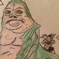 Jabba the Hutt & Salacious Crumb